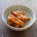 puniＫ's cooksnap of when they made こんにゃくの甘辛炒め.