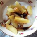 ゆぅぷん's cooksnap of when they made 黒蜜♪りんごだけ煮りんご♪ヨーグルト♪.