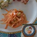 melmarilyn's cooksnap of when they made 食感が楽しい！人参のエスニックサラダ.