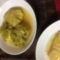 mackana's cooksnap of when they made ☆鶏ミンチロールキャベツ☆餡掛け風だし汁.