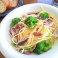 Miiーー☆'s cooksnap of when they made イワシ☆青菜のパスタ.