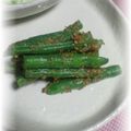 ＴＯＭＯＷＡＴ's cooksnap of when they made いんげんのエスニック胡麻和え.