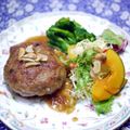 ばじまま's cooksnap of when they made 青じそハンバーグ☆マーマレードソース.