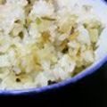 樺弥音's cooksnap of when they made 大根の葉（カブ）で簡単！混ぜご飯！.