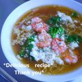 putimiko's cooksnap of when they made ブロッコリーと小エビのふわふわラーメン.