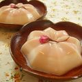 miekomama's cooksnap of when they made とろ～り桜のミルクプリン.