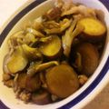 猫にゃん子's cooksnap of when they made 豚肉とさつま芋ときのこの炒め物。.