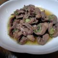 クリーピングタイム☆'s cooksnap of when they made 鶏ハツの塩炒め.