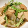 クックM6DK2O☆'s cooksnap of when they made 厚揚げ、白菜、椎茸、ニラの煮物.