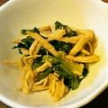 minaﾁｬﾏ's cooksnap of when they made ほうれん草と鶏肉の和え物✿✿.