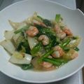 さやまめ☆'s cooksnap of when they made エビとチンゲン菜の中華炒め.
