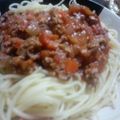 mizukane's cooksnap of when they made 母の味♪ミートソース.