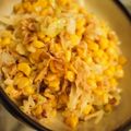 afro1004's cooksnap of when they made キャベツとコーンのおかかツナ炒め.
