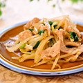 さとみわ's cooksnap of when they made ✰豚肉ともやしのネギ塩炒め✰.