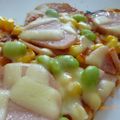 いっしょの幸せ's cooksnap of when they made 餃子の皮でクリスピーピザ☆.