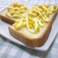 さったんママ's cooksnap of when they made 和風マヨコーントースト.