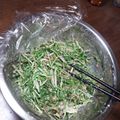 ☆えりママ☆'s cooksnap of when they made サッパリ水菜とベーコンの梅マヨサラダ.