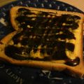 えだまめおまめ's cooksnap of when they made 簡単！お好み焼き風チーズトースト.