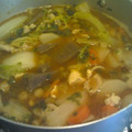 mario大好き's cooksnap of when they made 我が家の定番！具だくさんの豚汁♪.