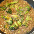 チョモチャ's cooksnap of when they made ブロッコリーと挽き肉の和風炒め煮.