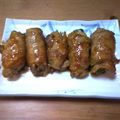 ひよママ◇◆'s cooksnap of when they made 菜の花の肉巻き.