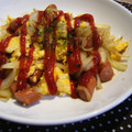 3姉妹ちゃんママ's cooksnap of when they made ☆卵と玉葱だけの炒め物☆.