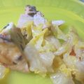せいままま's cooksnap of when they made 鮭と白菜でオイスター煮.