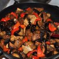Mumuko28's cooksnap of when they made ナスとシイタケのコチジャン炒め～♪.