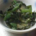 稟子の台所's cooksnap of when they made ニラとワカメの辛し酢味噌和え.