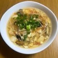 バンビーノ☆'s cooksnap of when they made 残り野菜で酸辣湯（サンラータン）.