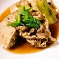 michiyo36's cooksnap of when they made 焼き豆腐と焼きネギの煮物.