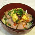 バカリャウ's cooksnap of when they made 食べるラー油の玉子チャーシュー丼☆.
