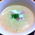 ∞はち∞'s cooksnap of when they made 玉ねぎのポタージュ・ベーコン風味♪.