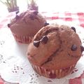 ぷーころう's cooksnap of when they made ホットケーキミックス「Wチョコマフィン」.