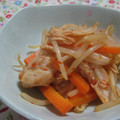 atsuvega's cooksnap of when they made 簡単☆もやしとささ身のピリ辛.