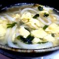 みししっぴっwを's cooksnap of when they made 卵とワカメのスープうどん.