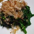 kyoko＊k's cooksnap of when they made ほうれん草のハチミツ醤油和え.