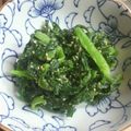 サーフブレイド's cooksnap of when they made 韓国料理　にらナムル.