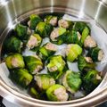 ぽっけあき's cooksnap of when they made ミニチンゲン菜のひとくちシュウマイ.