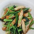 ゆみらんたん's cooksnap of when they made 小松菜とさつま揚げのちゃちゃっと炒め.