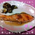 mayumayoo's cooksnap of when they made 鮭のバター醤油焼き.