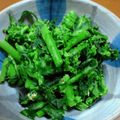 すみれちゃん☆'s cooksnap of when they made 菜の花の粒マスタードお浸し.