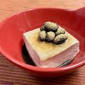 島子☆'s cooksnap of when they made デザート★絹ごし豆腐の黒豆ソース黄粉かけ.