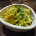 あとからあとから's cooksnap of when they made 芽キャベツの千切り炒め.