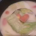 ★れおん★'s cooksnap of when they made ☆とろとろ白菜のヘルシー豆乳スープ☆.