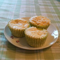 オレンジリング's cooksnap of when they made ルクエ使用♪りんご蒸しケーキ.