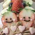 lulu822's cooksnap of when they made バレンタイン風デコレーション.