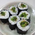 あっこ姉's cooksnap of when they made 菜の花漬けの海苔巻き ♪.