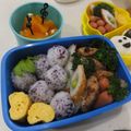 あいころもちころころ's cooksnap of when they made 弁当に！！おにぎりぶどう･ω･☆.