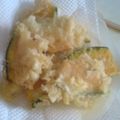 ちまき（∵）'s cooksnap of when they made かぼちゃの天ぷら.